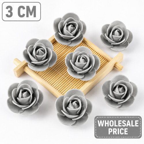3cm artificial foam rose - 3cm,