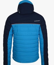 Dare 2b Men's Slalom Waterproof and Breathable Insulated Ski Jacket Size S Blue