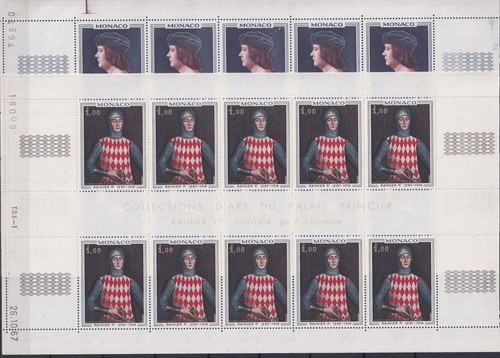 Monaco 876 and 877 mnh - mnh, mini