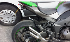 Kawasaki Z1000 SX ABS 2010 - 2019  Stainless Shotgun slash-cut race Exhausts