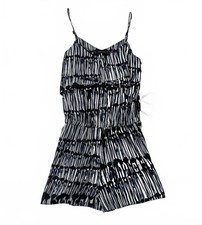 Zara Basic Blue White Abstract