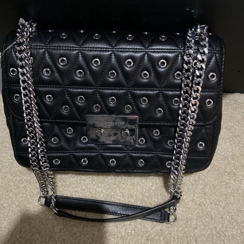 Michael kors black quilted - michael,