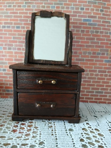 Dolls house wooden vintage - house,