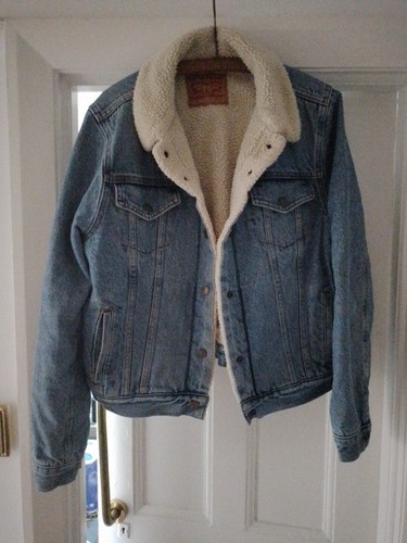 Levi sherpa denim jacket - sherpa,