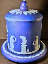 WEDGWOOD COBALT JASPERWARE DIP