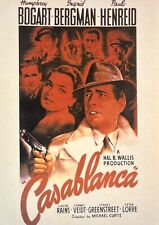 Humphrey Bogart -  ‘Casablanca’ (1942) Promo Postcard