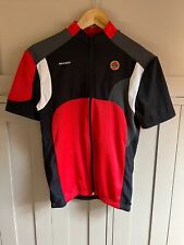 Casa Mesferrer Massi men's  cycle jersey in red/black/grey - medium - rare