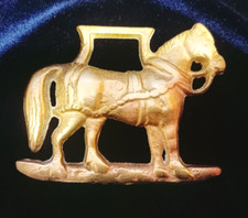 Vintage Cast Horse Brass Shire