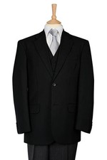 Masonic 3 Piece Suit Black