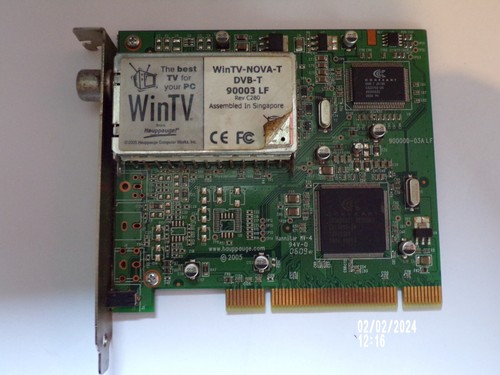 Hauppauge wintv nova dvb t - wintv-nova-t, dvb-t