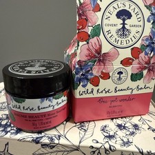 BNIB Neal’s Yard Remedies Wild Rose Beauty Balm 50g with Face Cloth