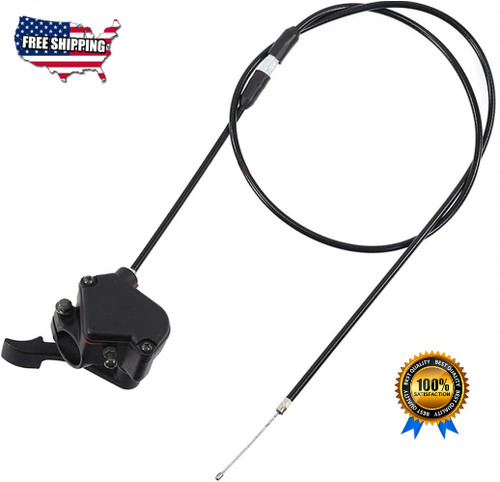 Thumb throttle cable - cable, 7/8"