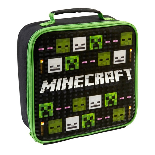 Minecraft school lunch bag - lunch,