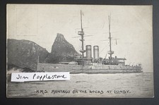 Lundy Island - HMS Montagu On