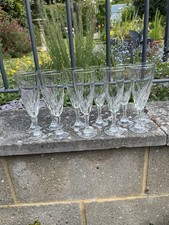 Set vintage lead crystal - of, 11