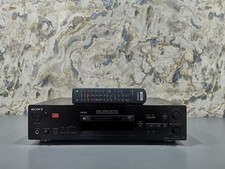 SONY MDS-JB980 QS Minidisc Recorder MDLP & NET MD Black With Remote - SERVICED