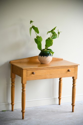 Antique pine side - antique,
