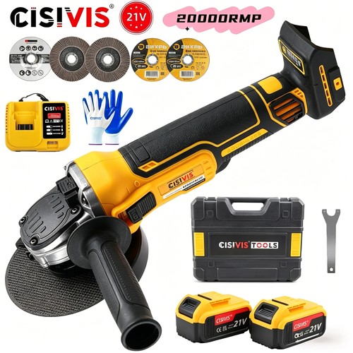 21v 125mm cordless angle - 21v,