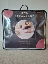 DREAMLAND SCANDI SHERPA FULL DOUBLE BED SIZE MATTRESS WARMER DUAL CONTROL 16696B