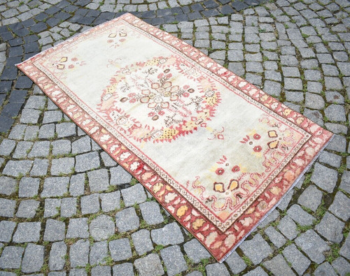 Vintage turkish rug x - 36'',