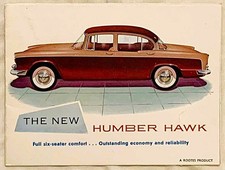 Humber Hawk Series I brochure c1958 - #509/H