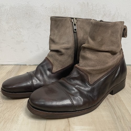 All saints leather suede boot - saints,