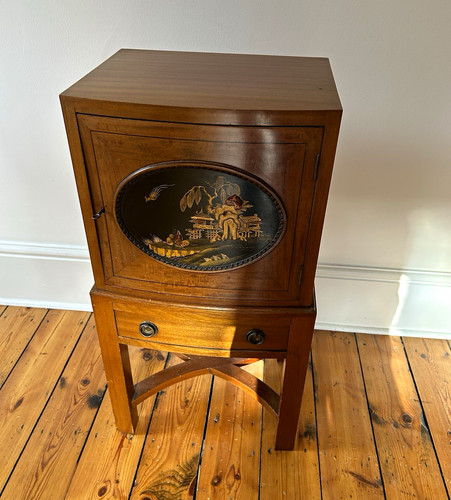 Vintage chinoiserie mahogany - vintage,