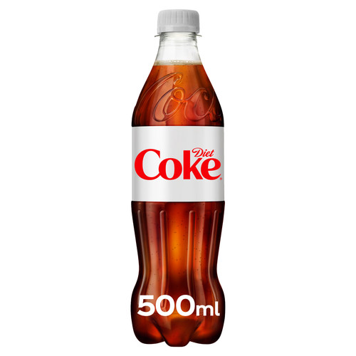 Diet coke 500ml bottles - 500ml,