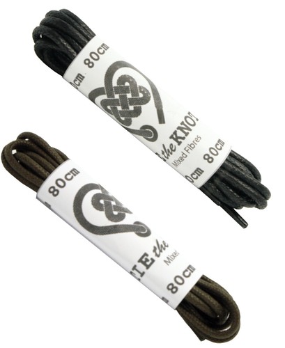 Shoe laces black dark brown - black,
