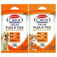 Bob Martin Clear Flea Collar For Cats Dogs & Puppies Repels Fleas & Ticks
