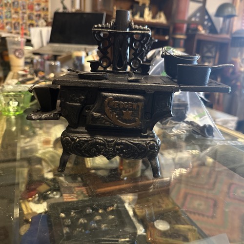 Antique crescent stove - antique,