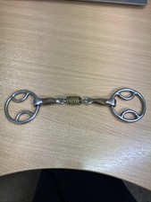 5’’ Wilkie Snaffle Horse Pony Bit with Rollers