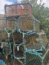 1 X Crab Fishing Lobster Pot Single Eye Parlour