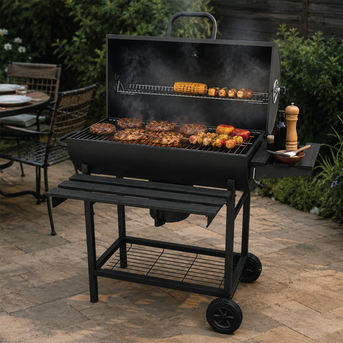 Kct classic barrel bbq - barrel,