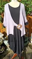 BARBARA SPEER Lilac Lagenlook