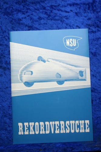 Nsu record attempts - nsu, 1951
