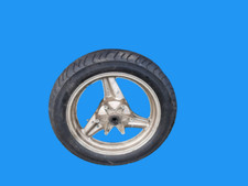 HONDA VFR750F 1988 FRONT ALLOY WHEEL 17'' WITH TYRE 110/80/17 MT2.50x17