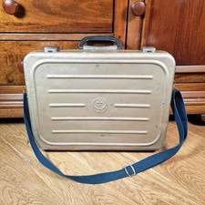 French Navy Metal Briefcase