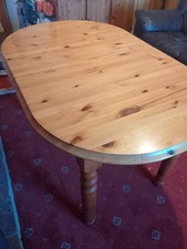 Quality pine dining table - pine,