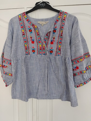 Tesco blue stripe - f&f,
