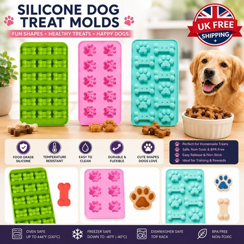 Dog paw bone silicone - dog,
