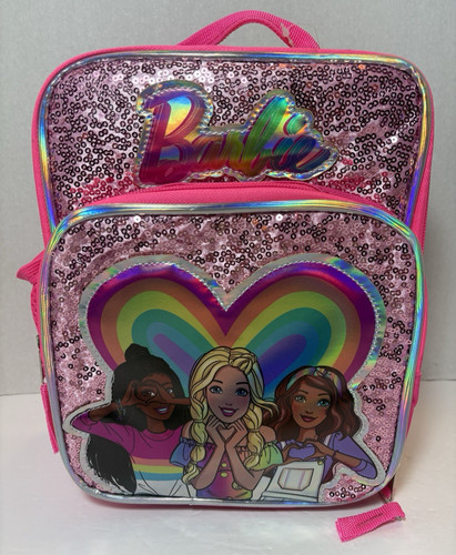 Barbie lunch bag - barbie, rainbow