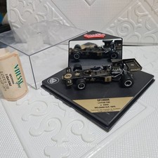 Quartzo 1:43 QFC99006 Lotus 72e J. Ickx beligian GP F1 black JPS Livery  1975