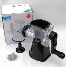 Eddingtons Mincer Pro With Sausage Attachment Meat Grinder Black Unused