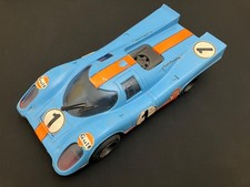 1/18 Gulf Oil Petrol Porsche Pocher 917 Le Mans Steve Mcqueen With Rare Wiper.