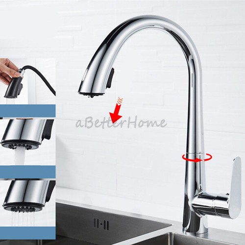 Pull out kitchen sink - pull, faucet