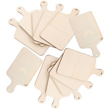 12Pcs pizza paddle Mini Wooden