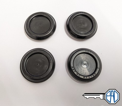 Mgb black door grommet set - gt,