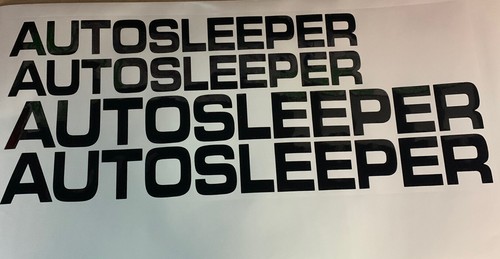 Camper decals autosleeper self - camper,