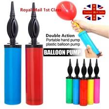 Balloon Pump Air Inflator | Portable Hand Held Birthday Party Balloon Push